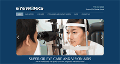 Desktop Screenshot of eyeworkscartersville.com