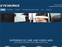 Tablet Screenshot of eyeworkscartersville.com